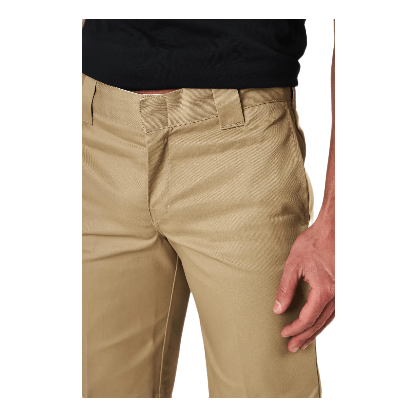 11´ Slim Straight Work Shorts Khaki