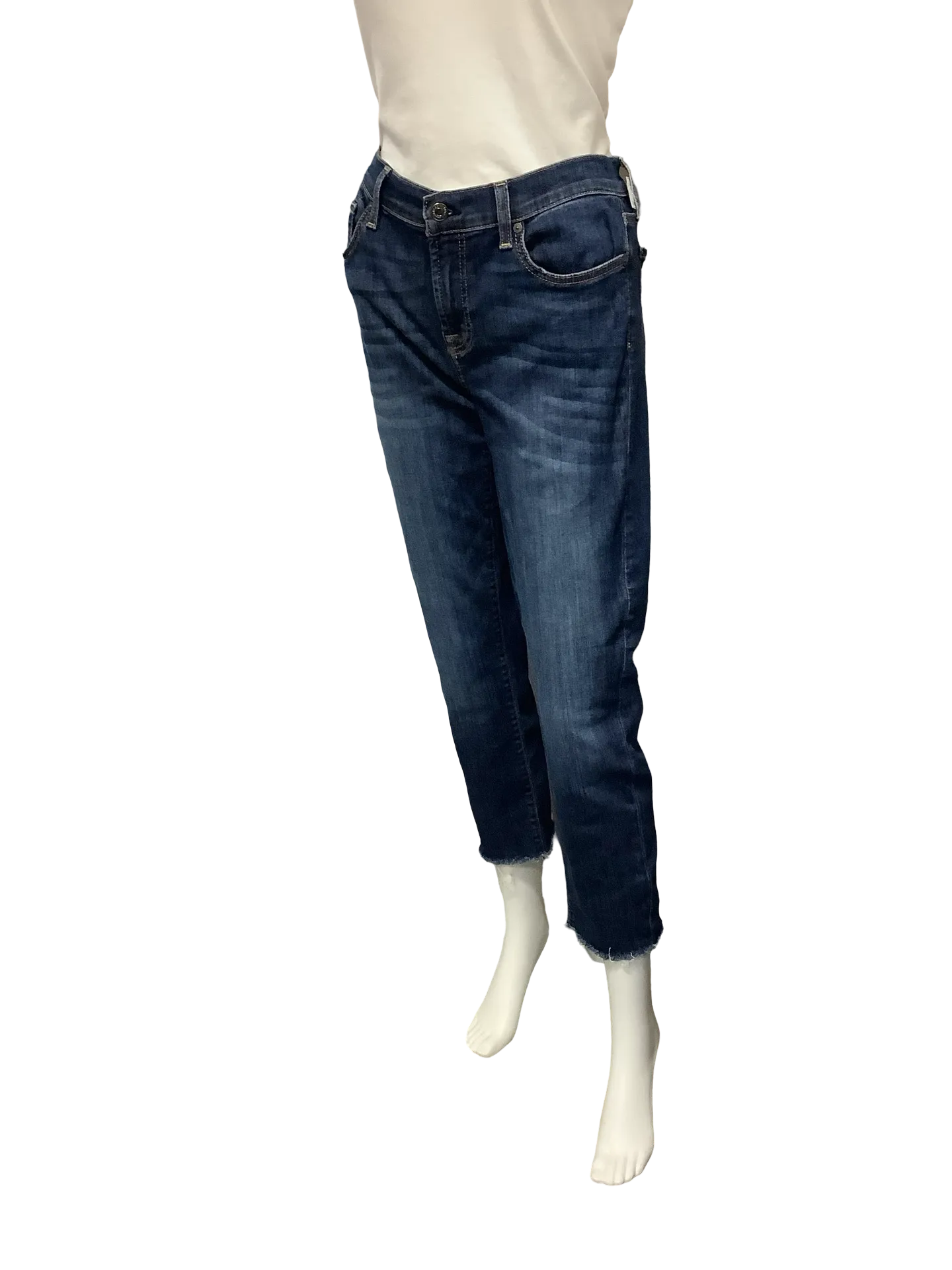 7 For All Mankind Women's Jeans Blue Roxanne Ankle Size: 30