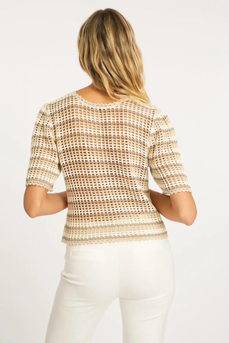 Agata Ivory / Birch Sweater