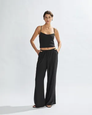 Alias Pants Black Cropped