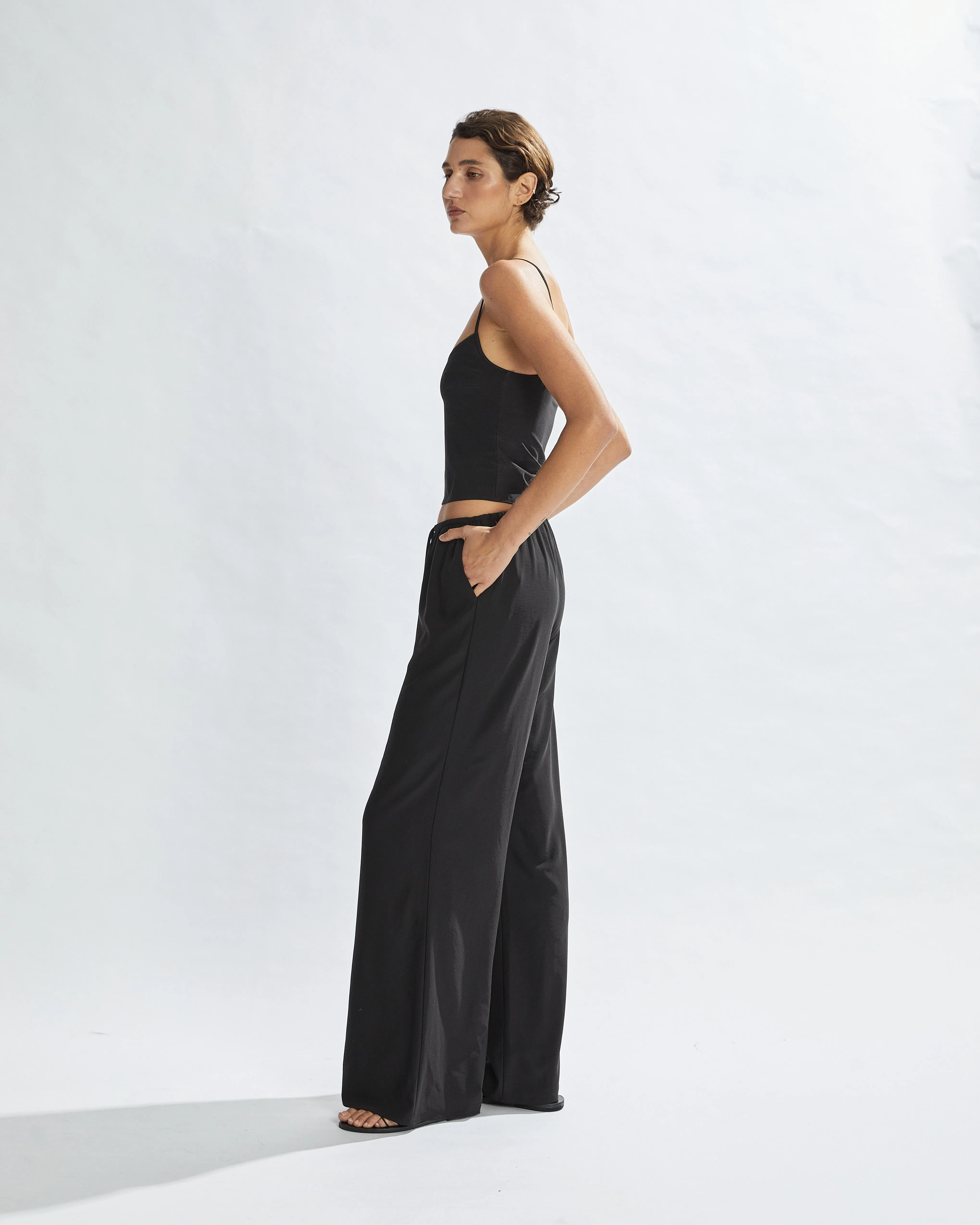Alias Pants Black Cropped