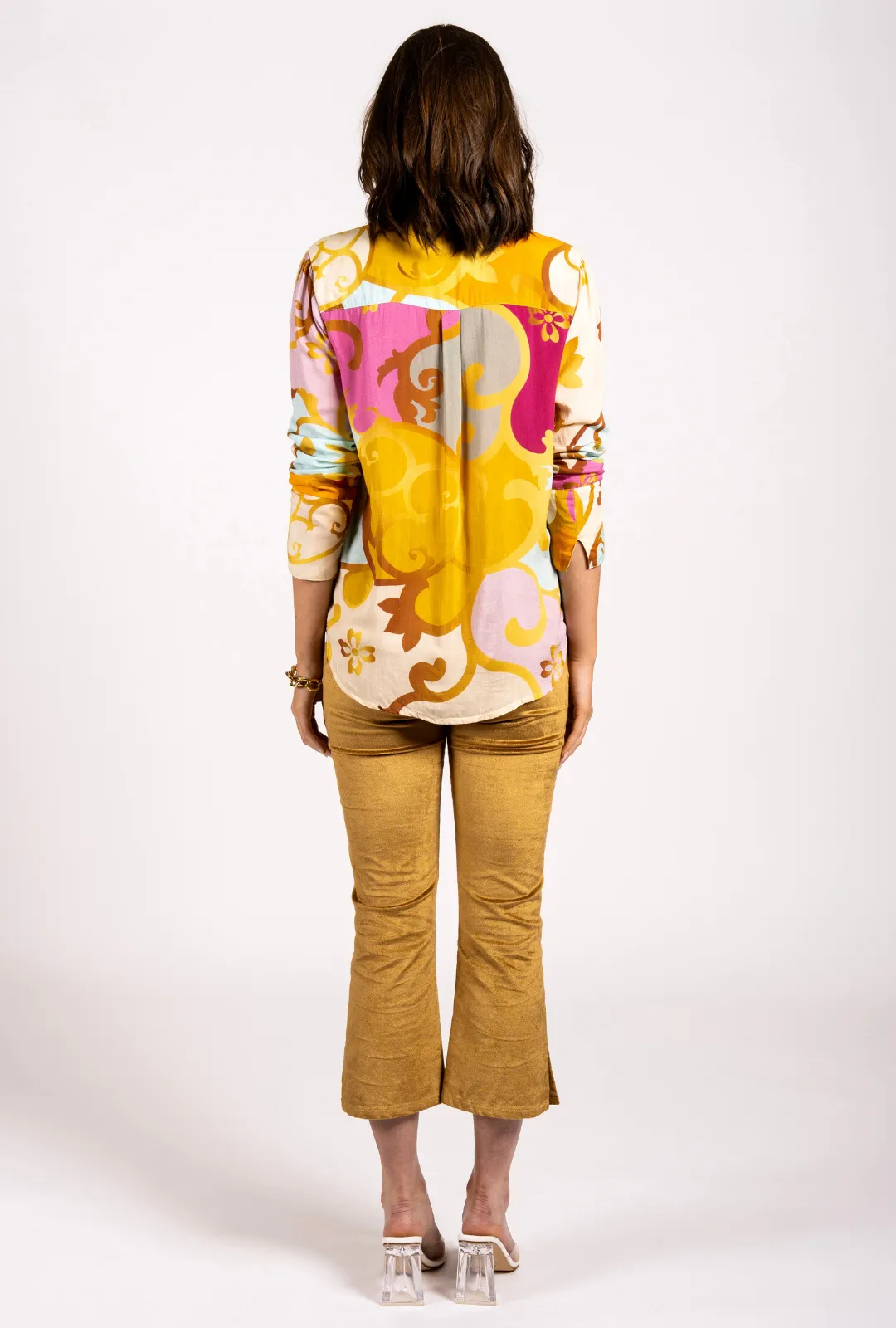 Baroque "Made For Joy" Printed Shirt Blouse