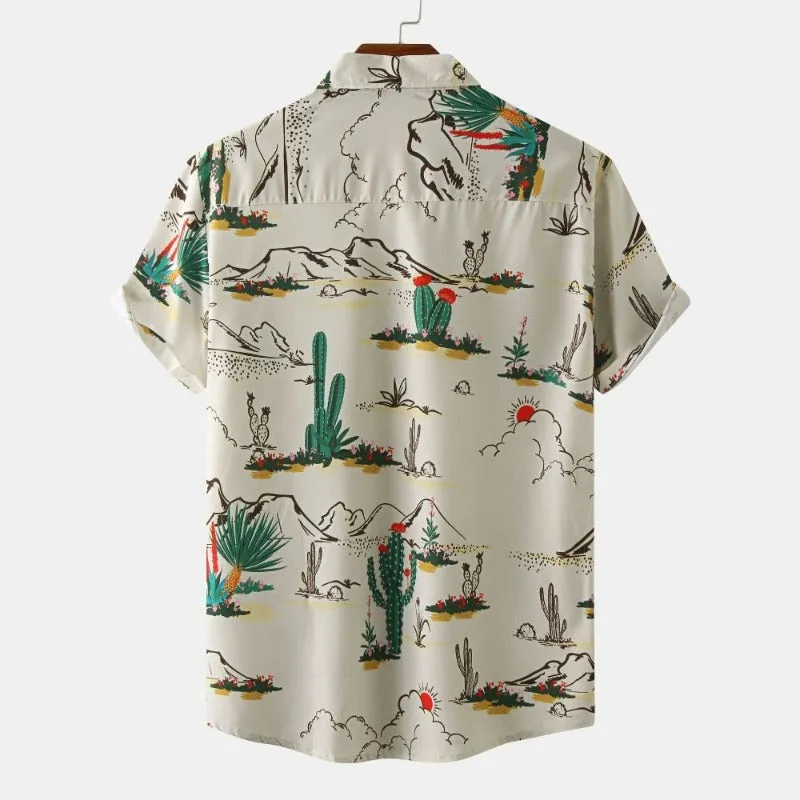Beach Men's Casual Shirt