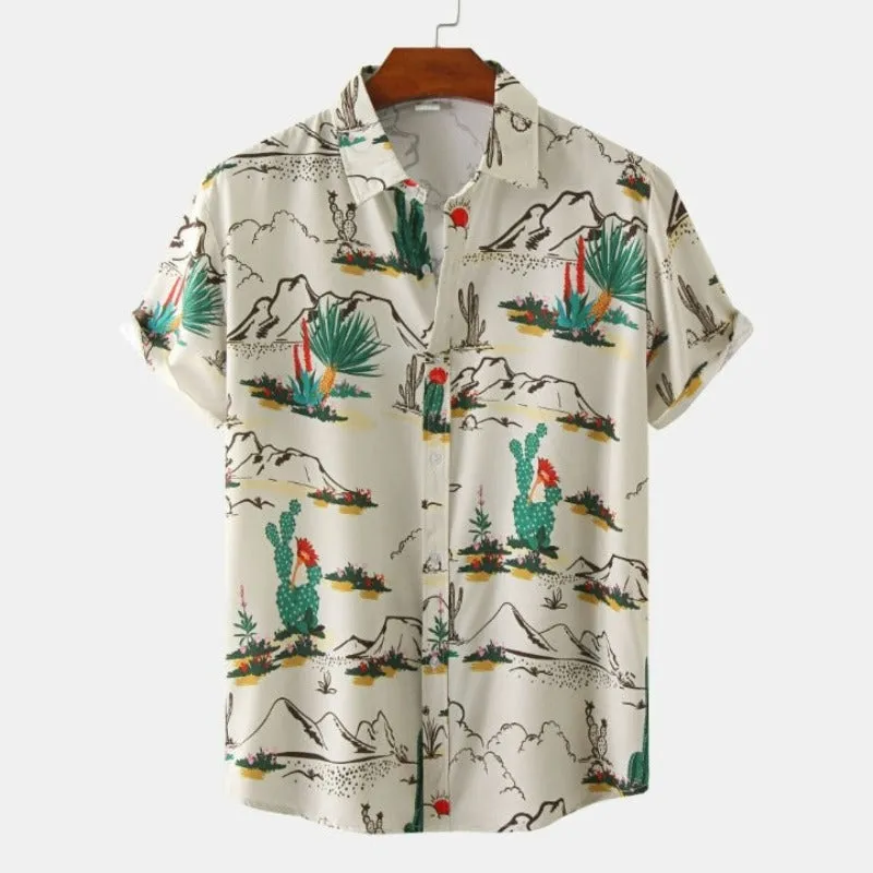Beach Men's Casual Shirt