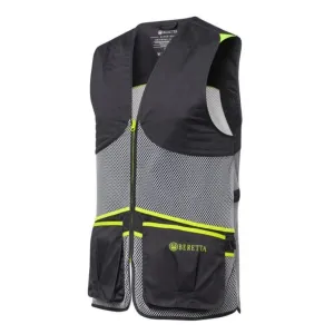 Beretta | Full Mesh Shooting Vest | Ebony & Ice Grey