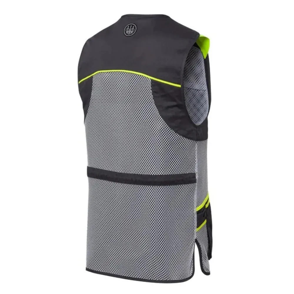 Beretta | Full Mesh Shooting Vest | Ebony & Ice Grey