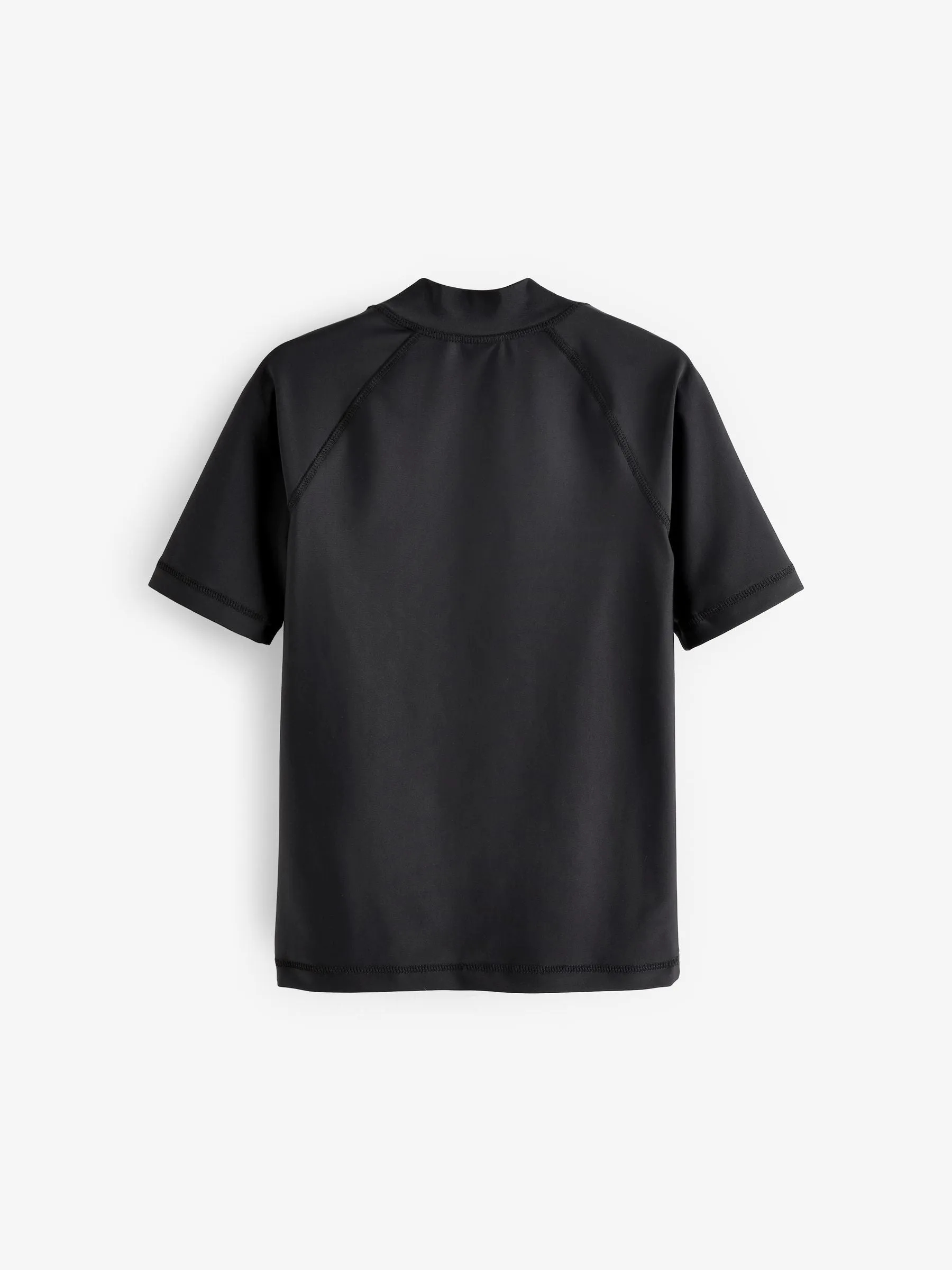 Black Short Sleeve Rash Vest (1.5-16yrs) (1.5-16yrs)