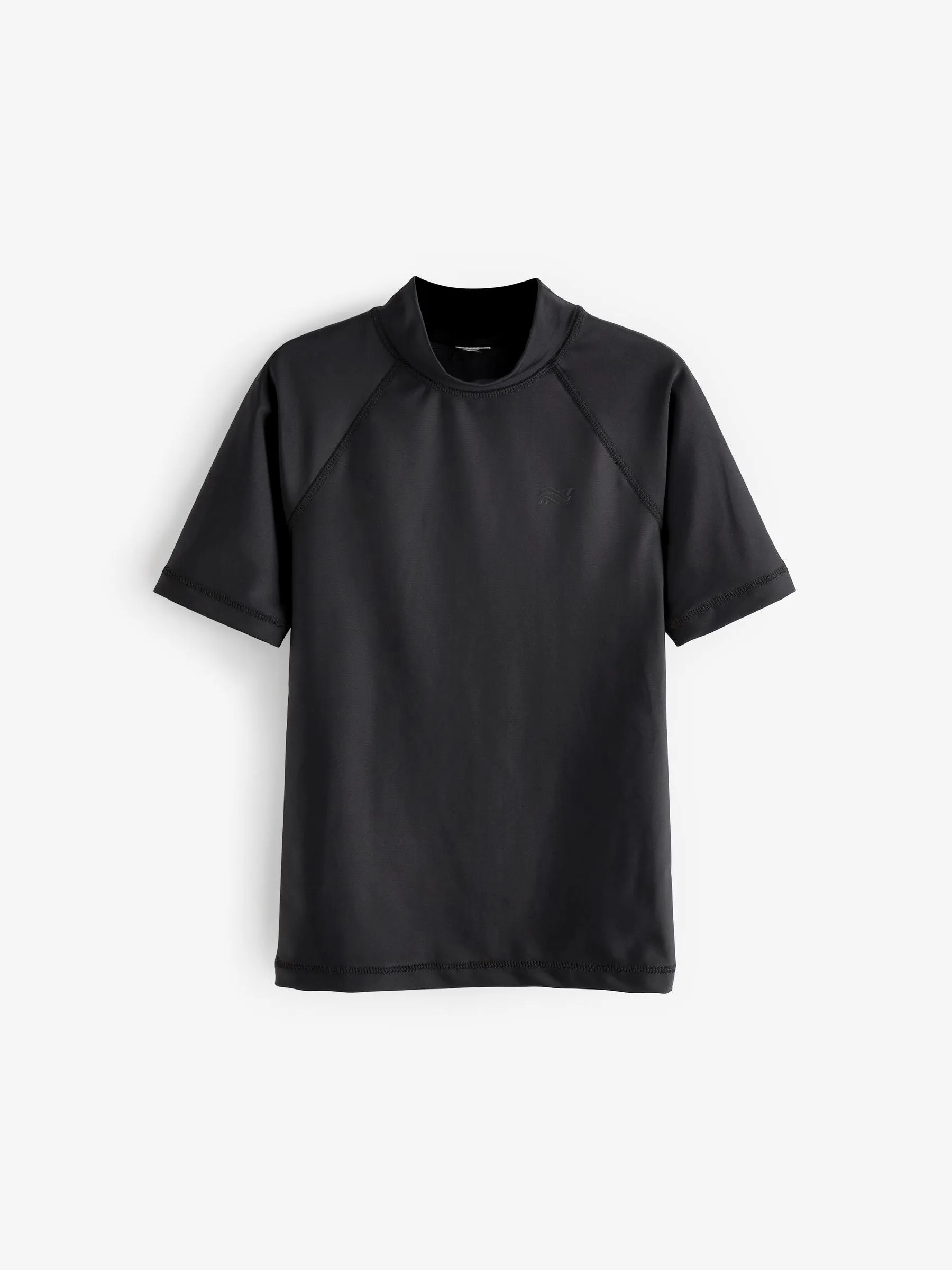 Black Short Sleeve Rash Vest (1.5-16yrs) (1.5-16yrs)