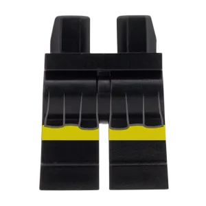 Black Skirt and Black Shoes (Various Skin Tones) - Printed Minifigure Legs