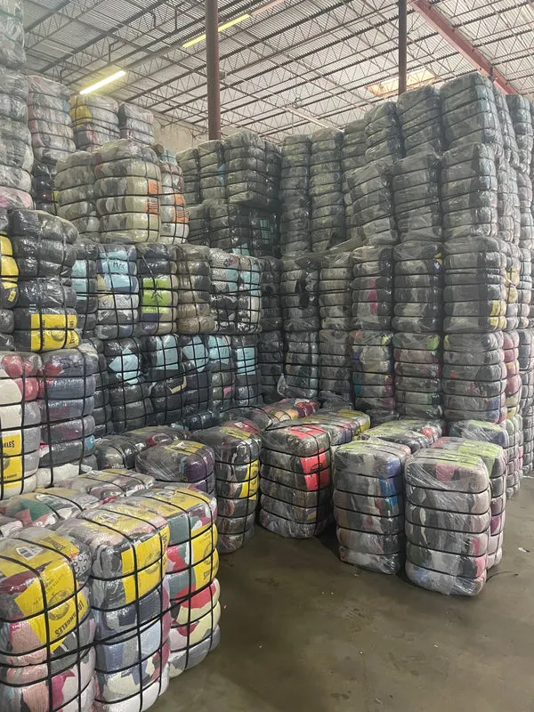 BLACK TSHIRT 100 POUND BALE