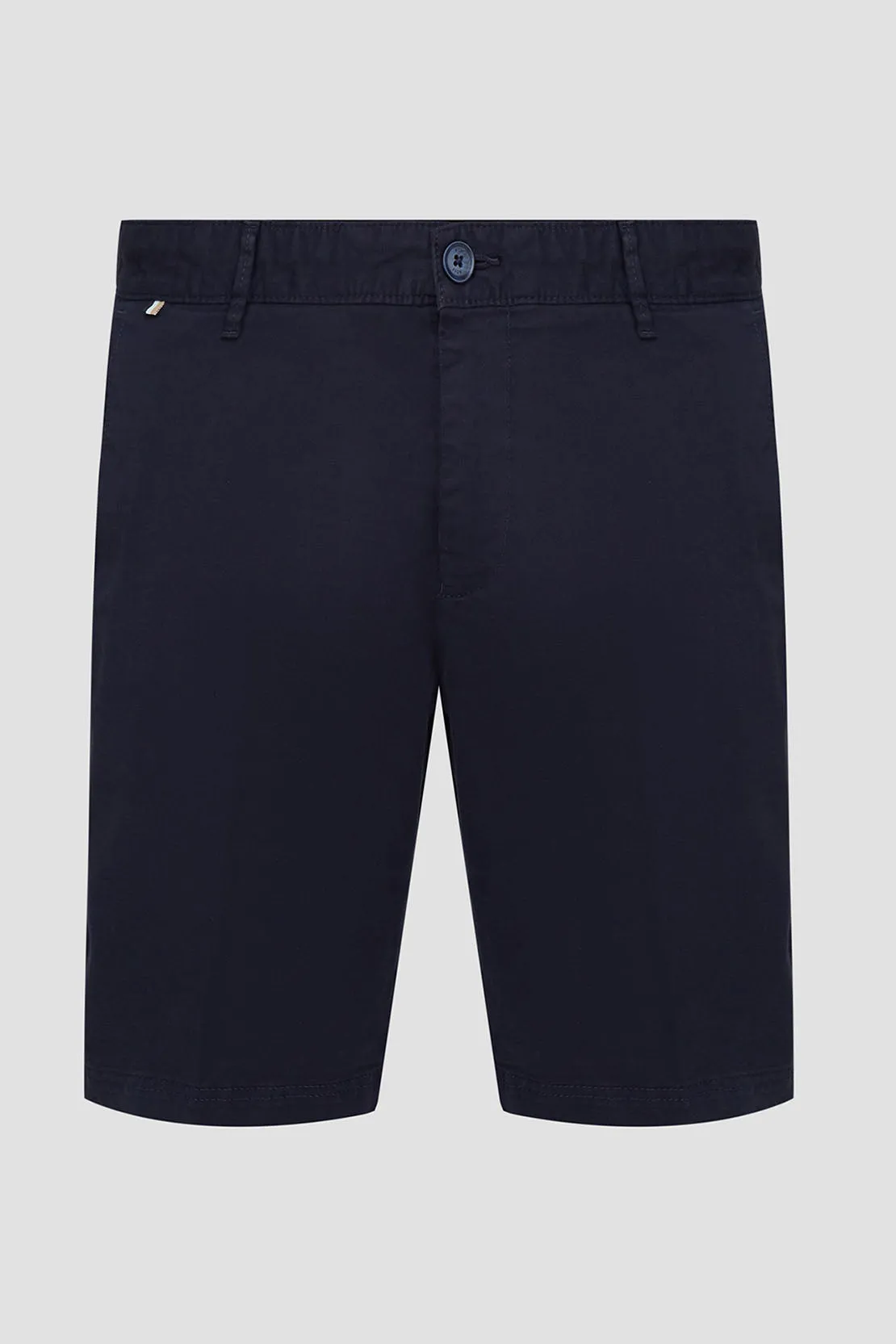 BOSS - SLICE Slim-fit Shorts In Stretch-Cotton Twill In Dark Blue 50540743 404