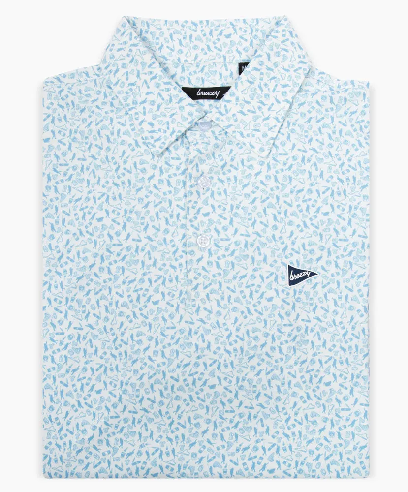 Breezy Performance Polo - The Fat Perez