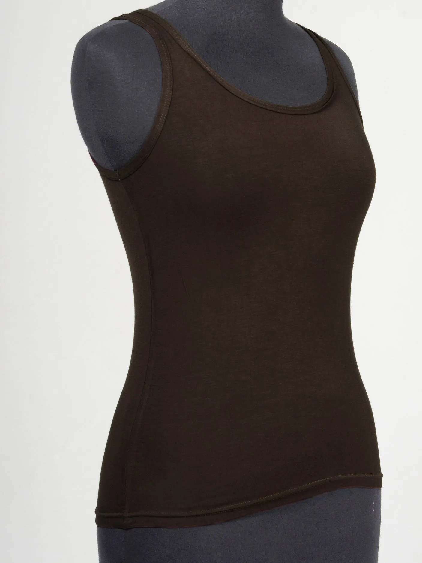 Brown Tank Top