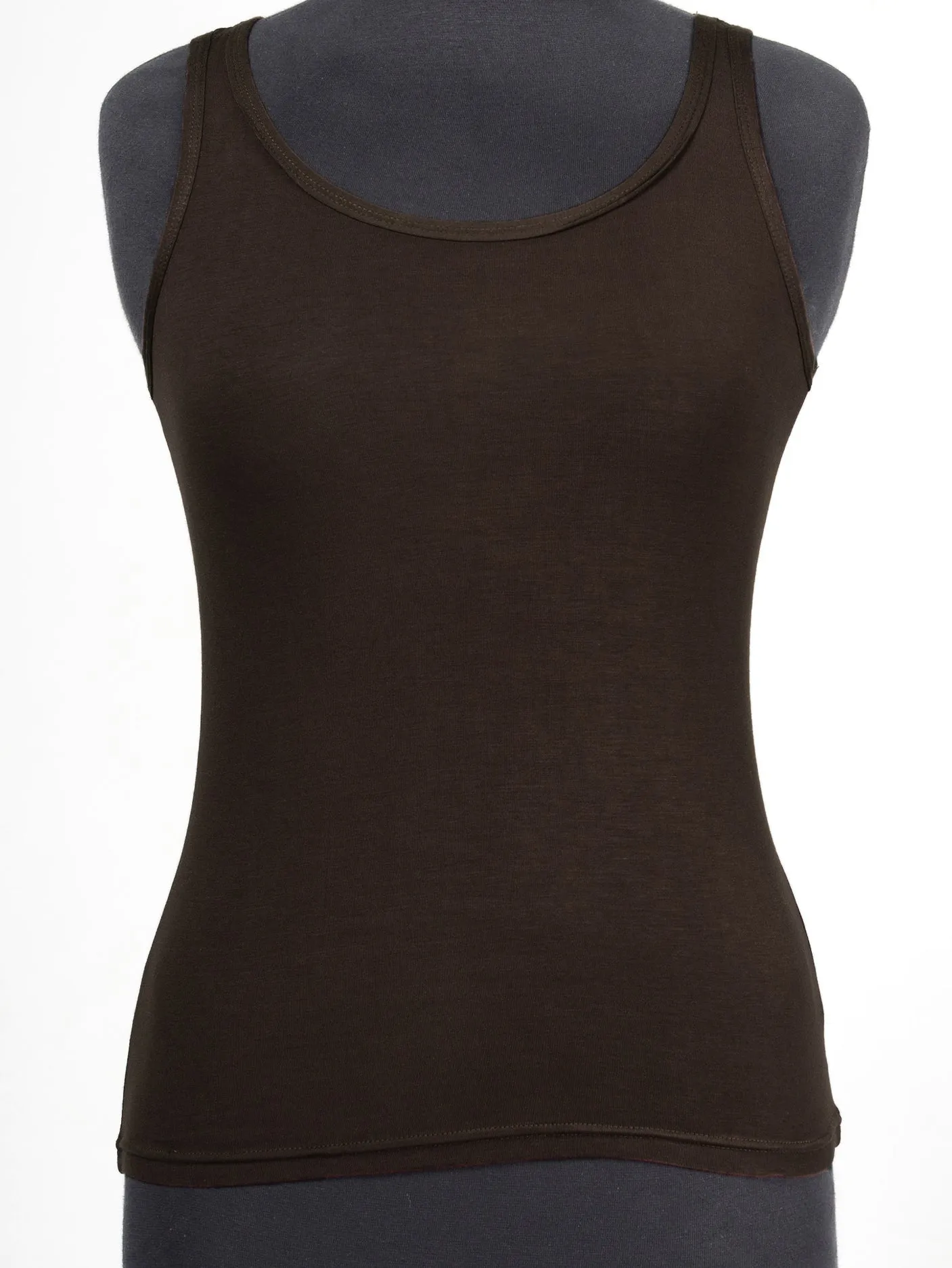 Brown Tank Top