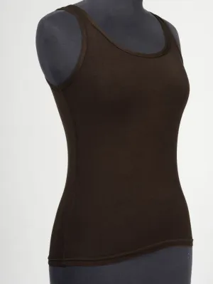 Brown Tank Top