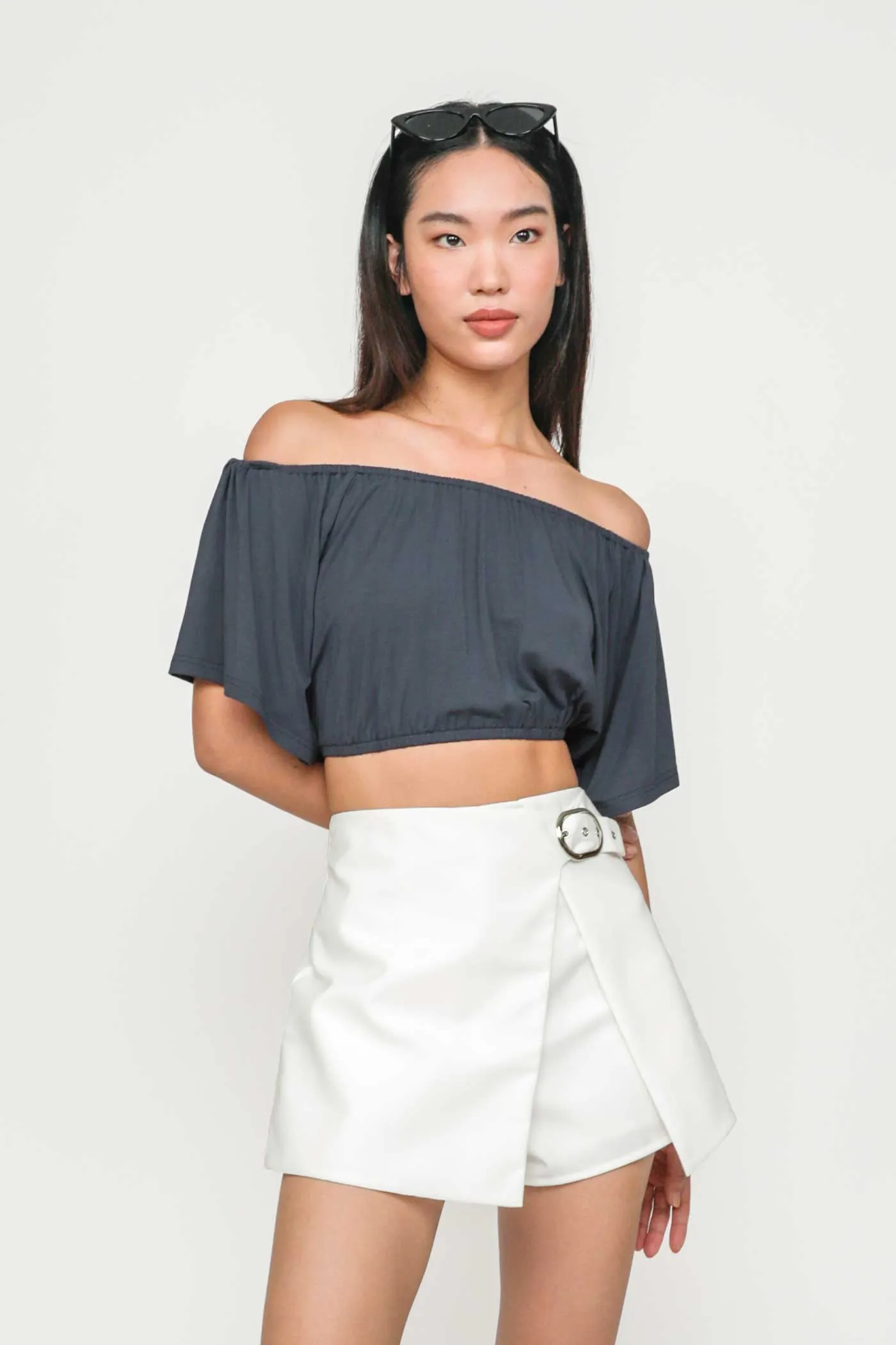 Carys Off Shoulder Jersey Top