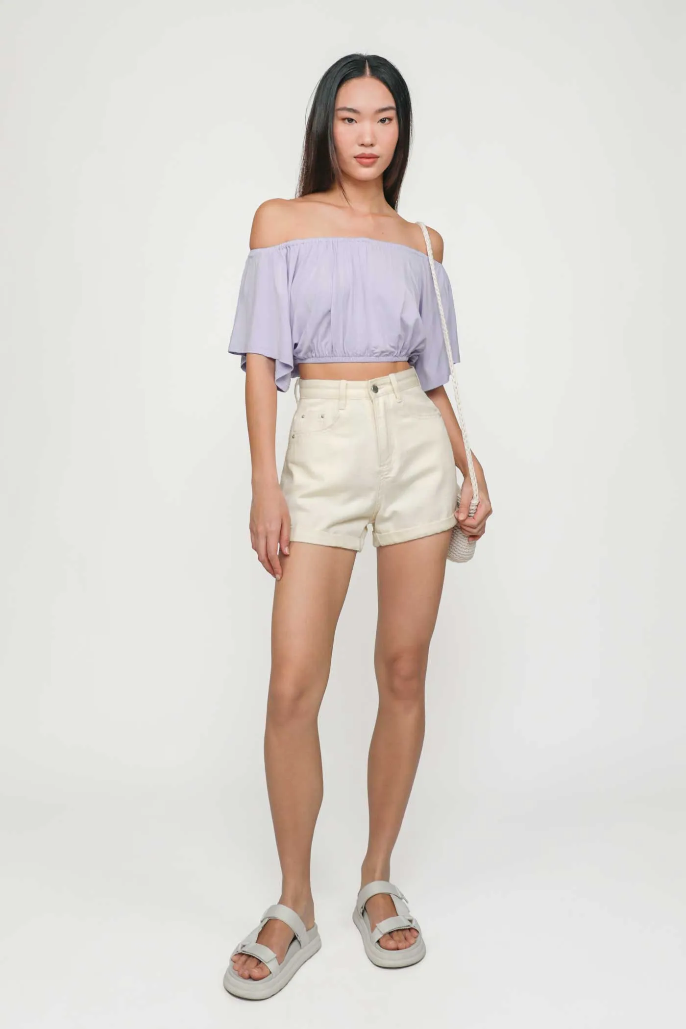Carys Off Shoulder Jersey Top