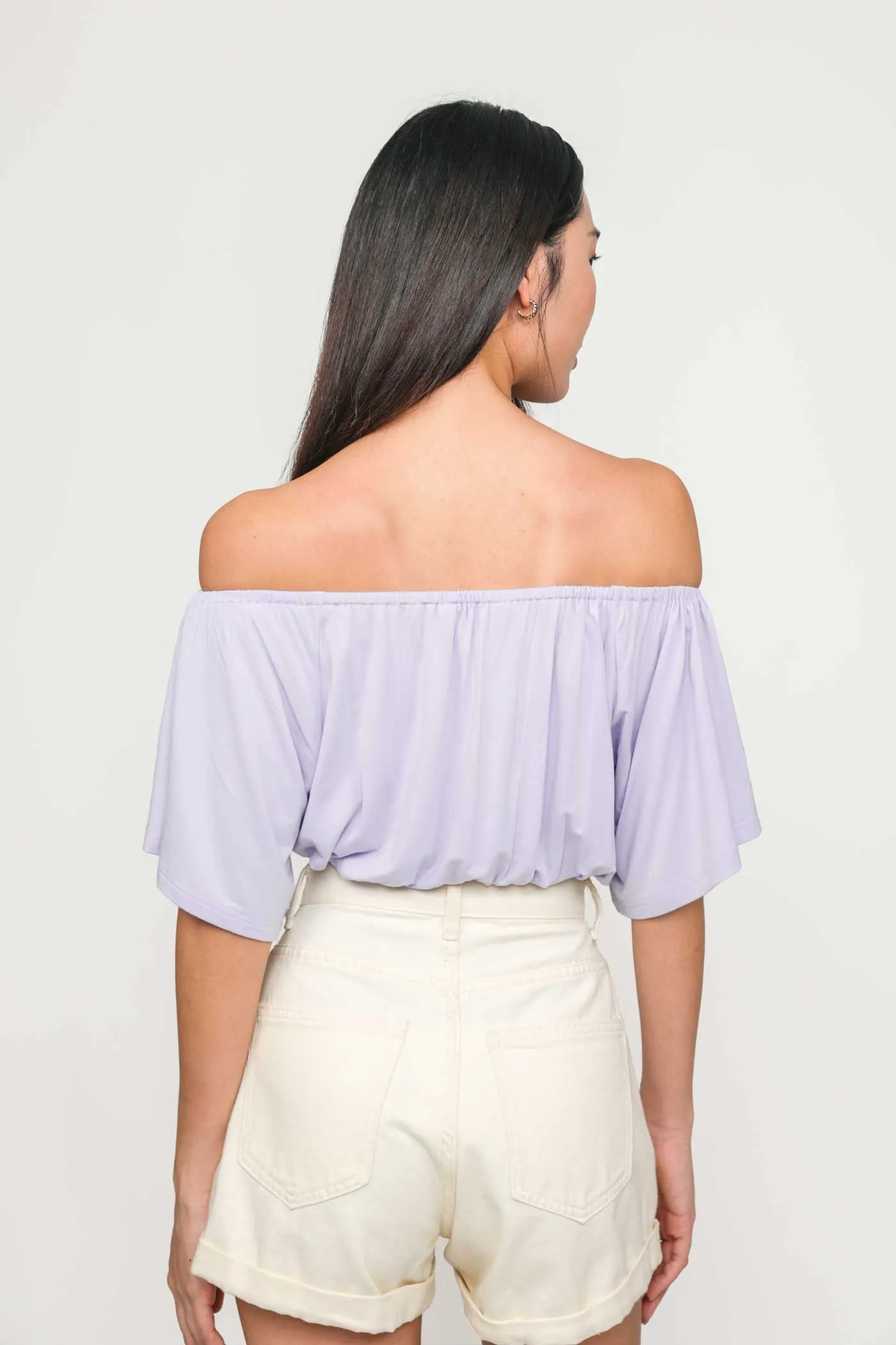 Carys Off Shoulder Jersey Top