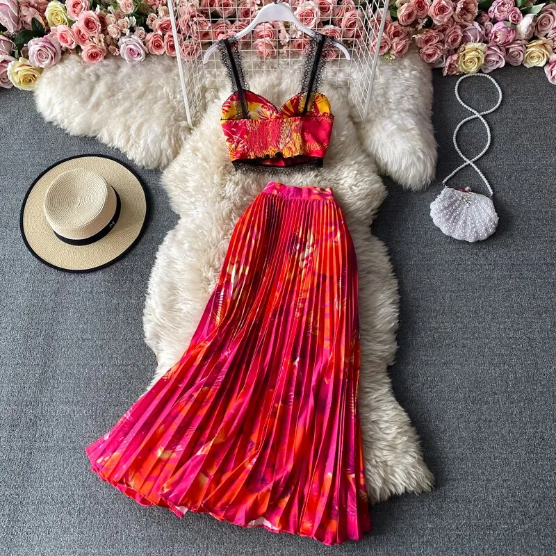 Charlotte Tropical Printed Co-ord Set