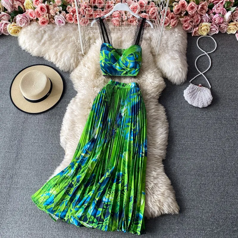 Charlotte Tropical Printed Co-ord Set