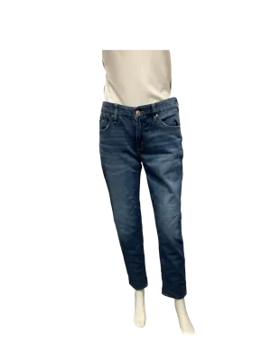Chico's Women's Pant Blue Jeans Boyfriend Ankle Size: XS