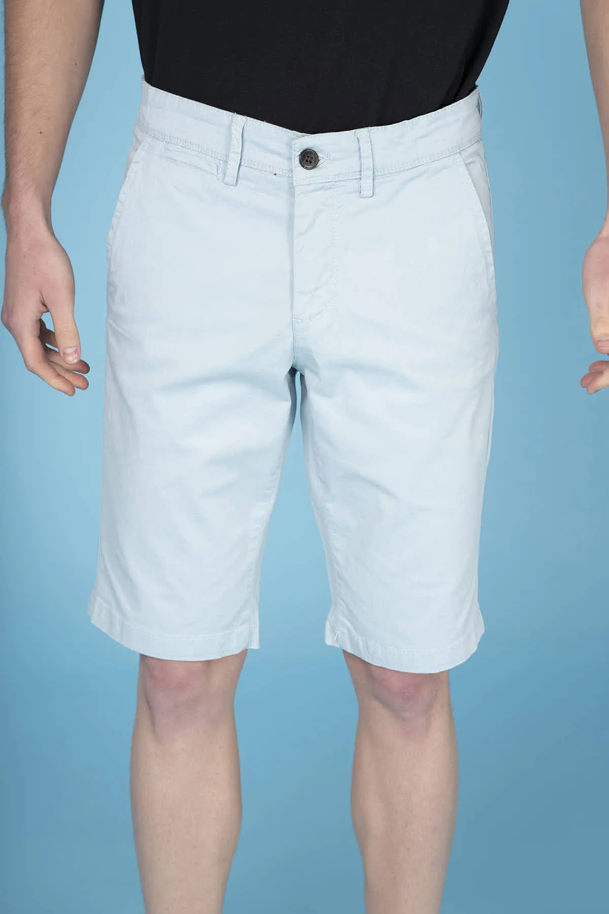 Chino Short For Men - Light Blue