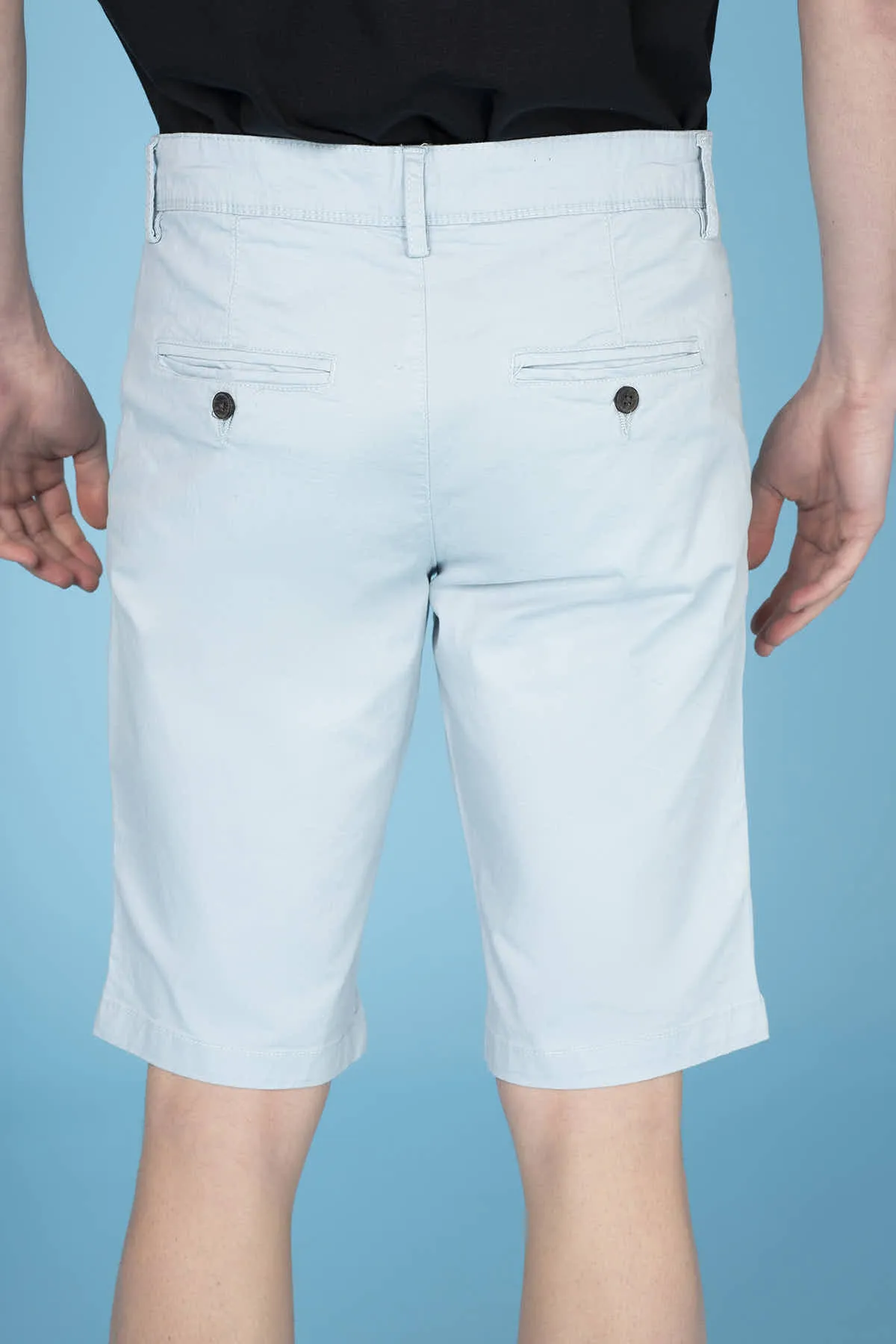 Chino Short For Men - Light Blue