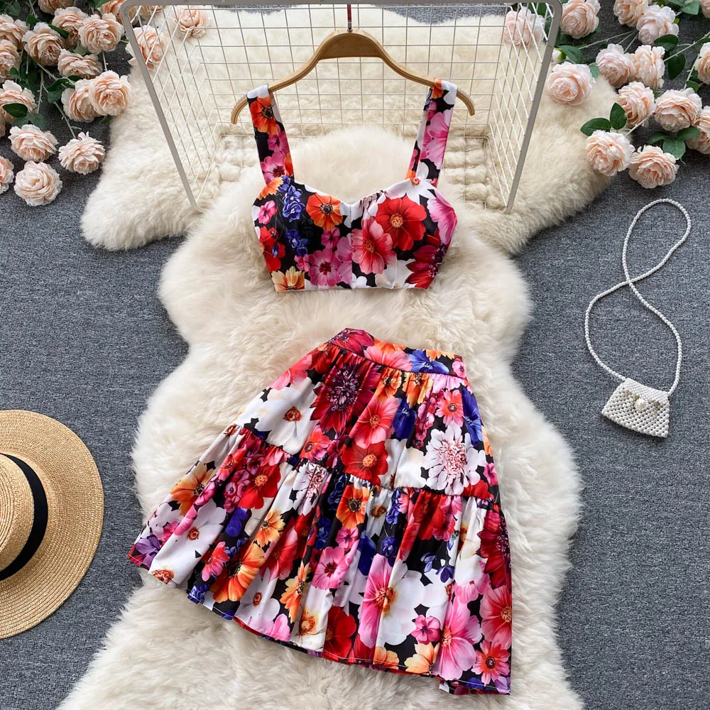 Chloe Tropical Printed Co-ord Set