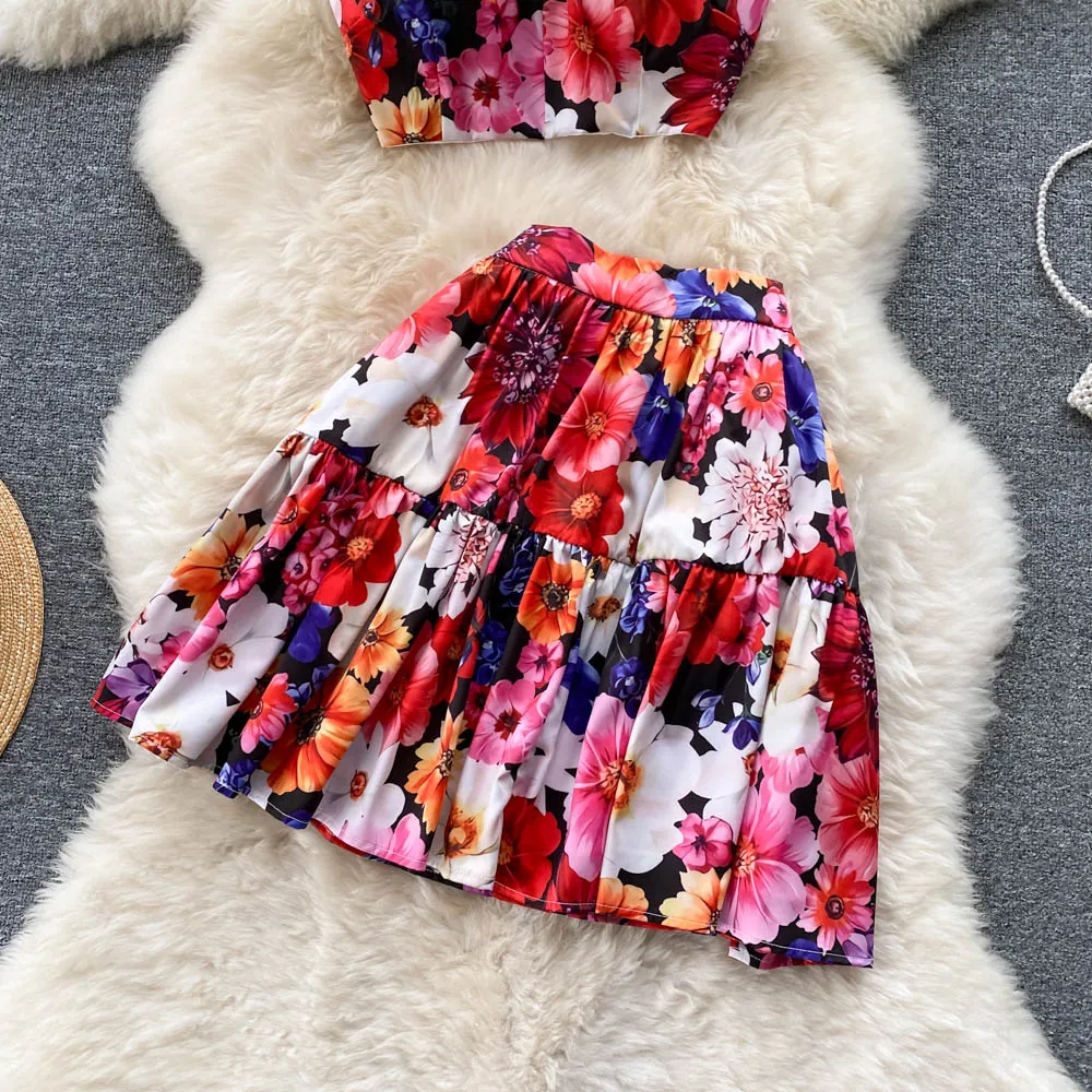 Chloe Tropical Printed Co-ord Set