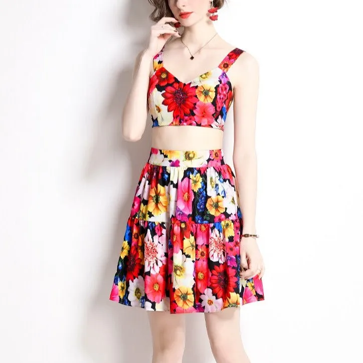 Chloe Tropical Printed Co-ord Set