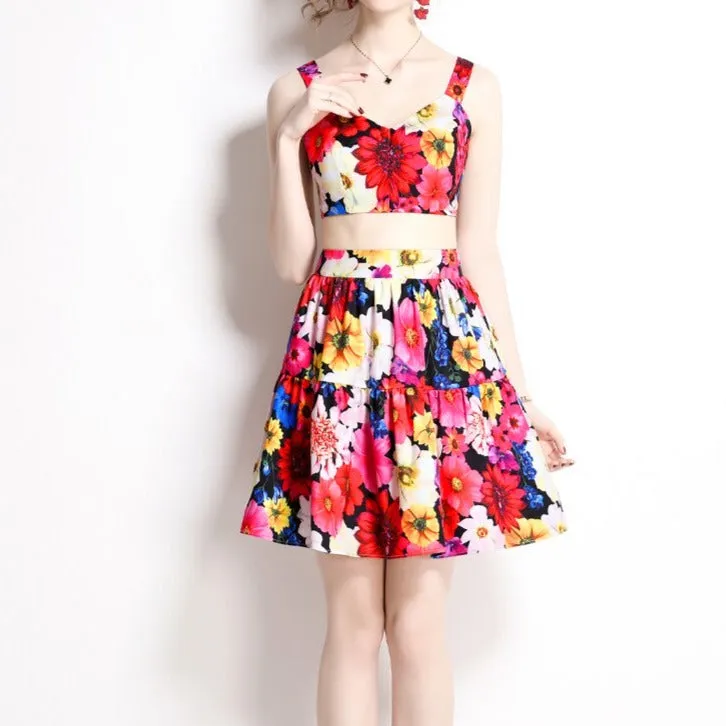 Chloe Tropical Printed Co-ord Set