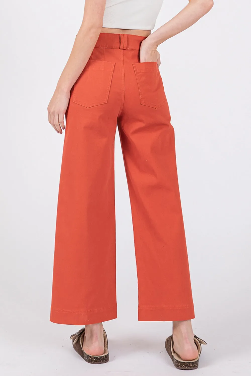Cinnamon Cropped Pants