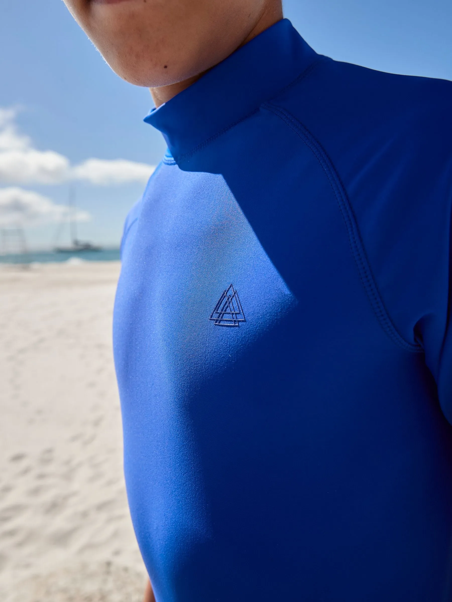 Cobalt Blue Short Sleeve Rash Vest (1.5-16yrs)