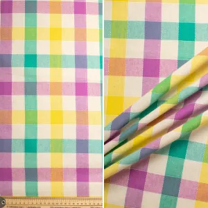 Cotton Yarn Dyed Checks Design 25