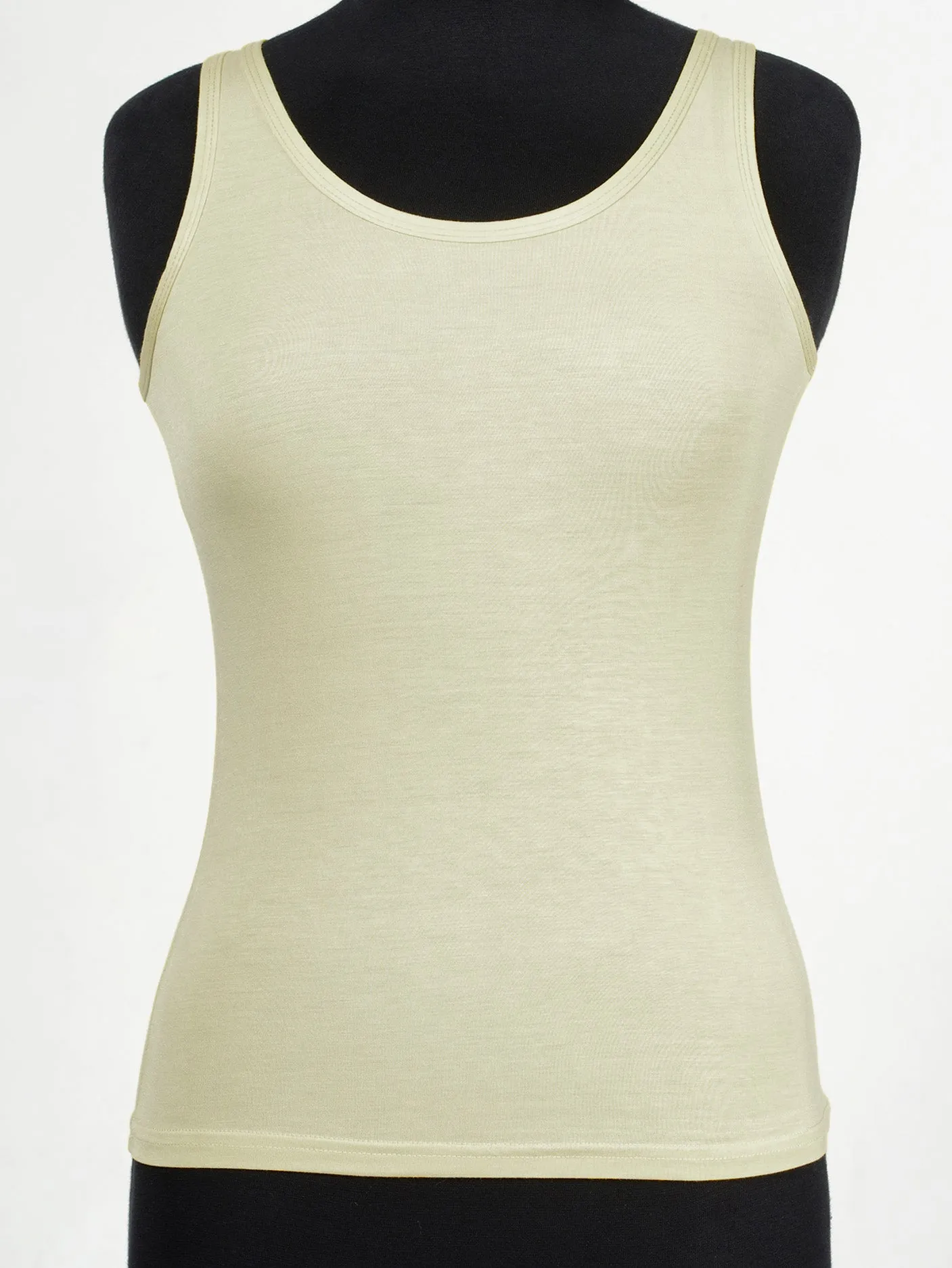 Cream Tank Top