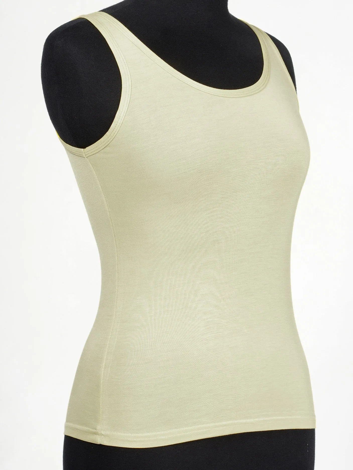 Cream Tank Top