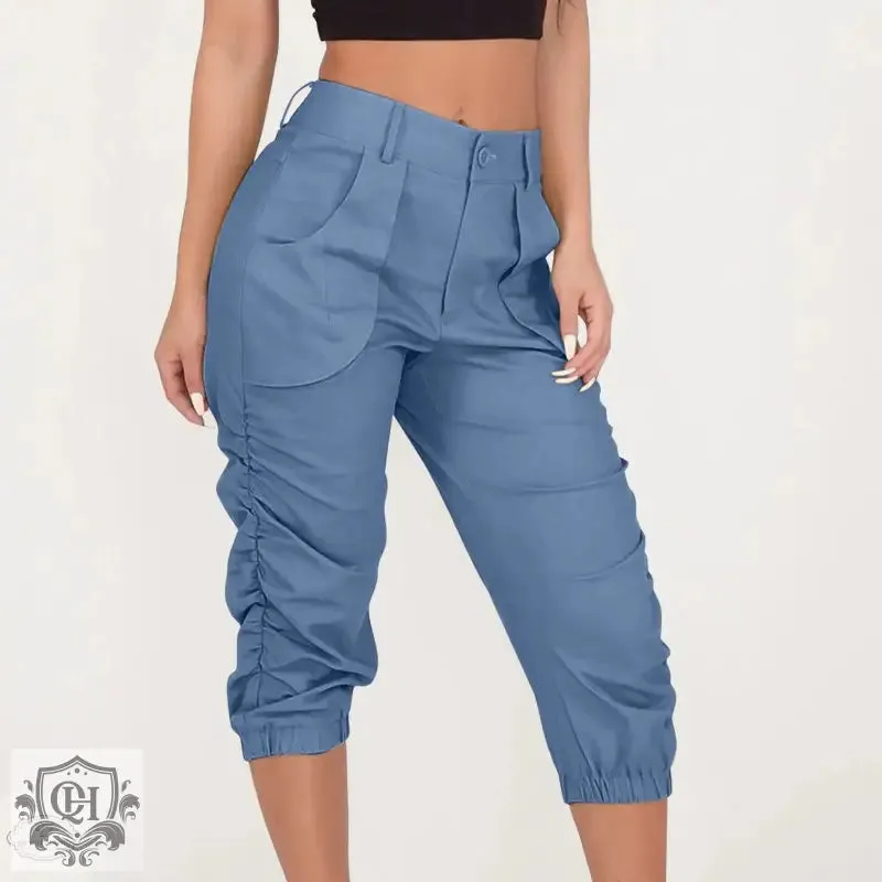 Cropped Harem Pants