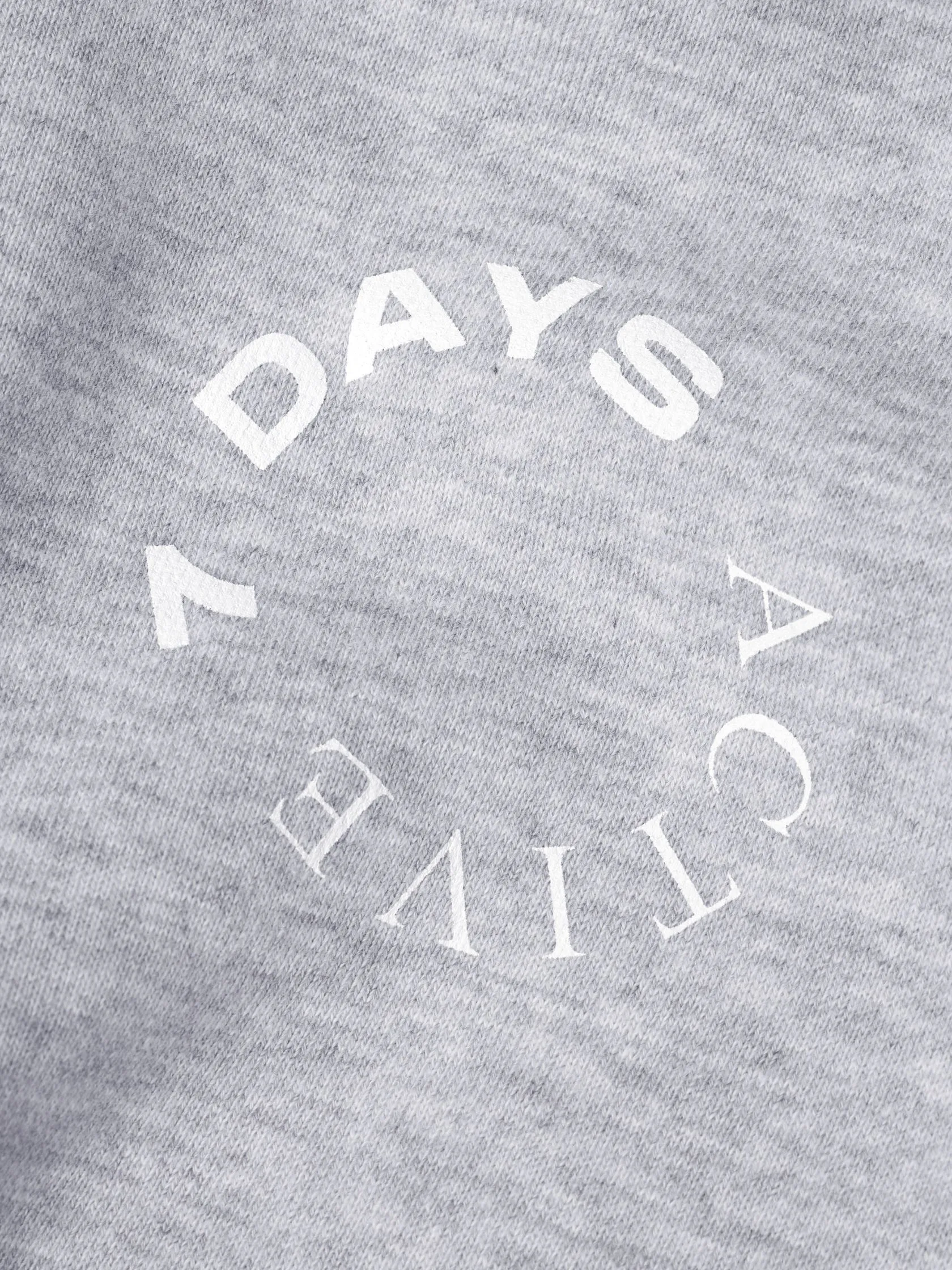 Cropped Hoodie - Heather Grey