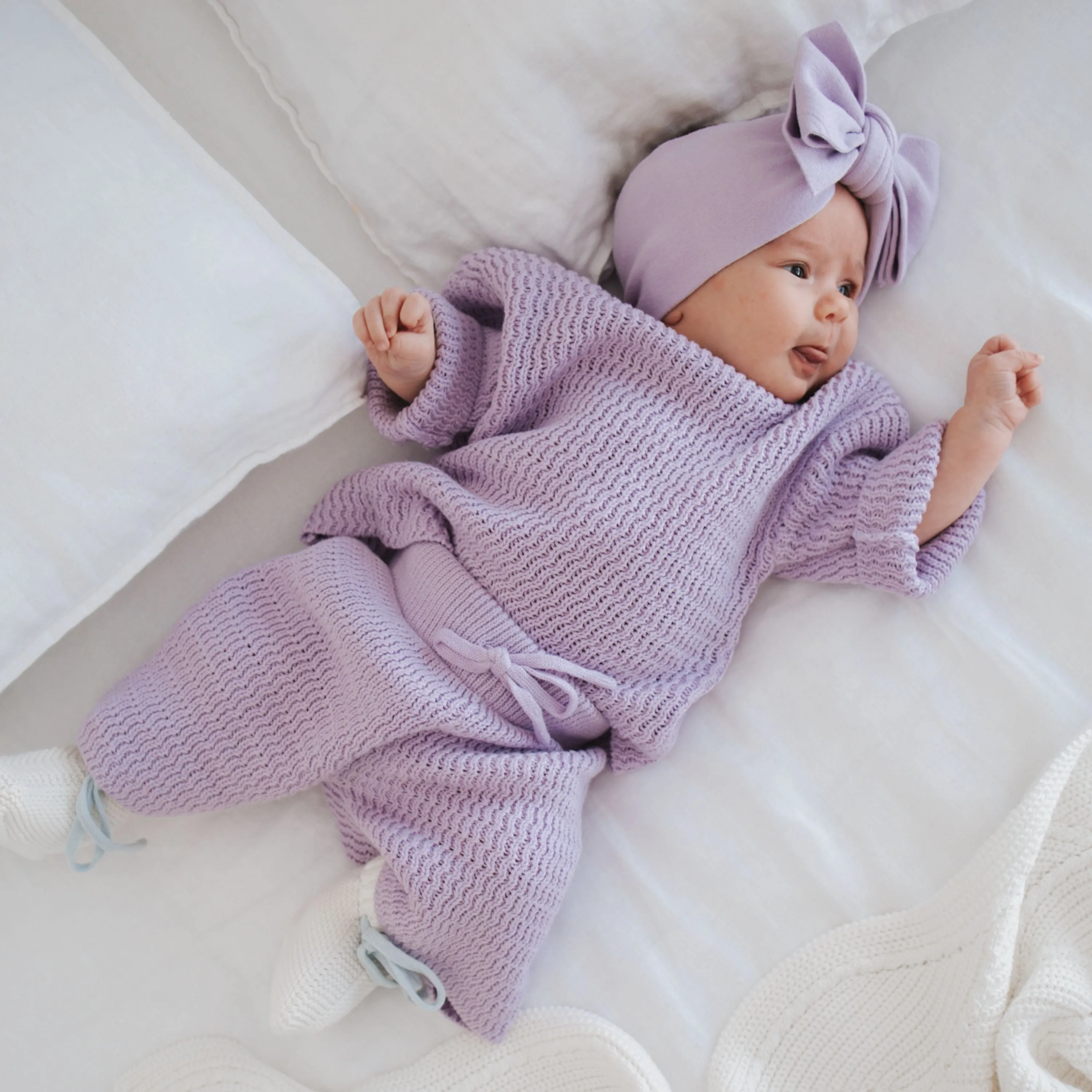 CROPPED PANTS | VIOLET