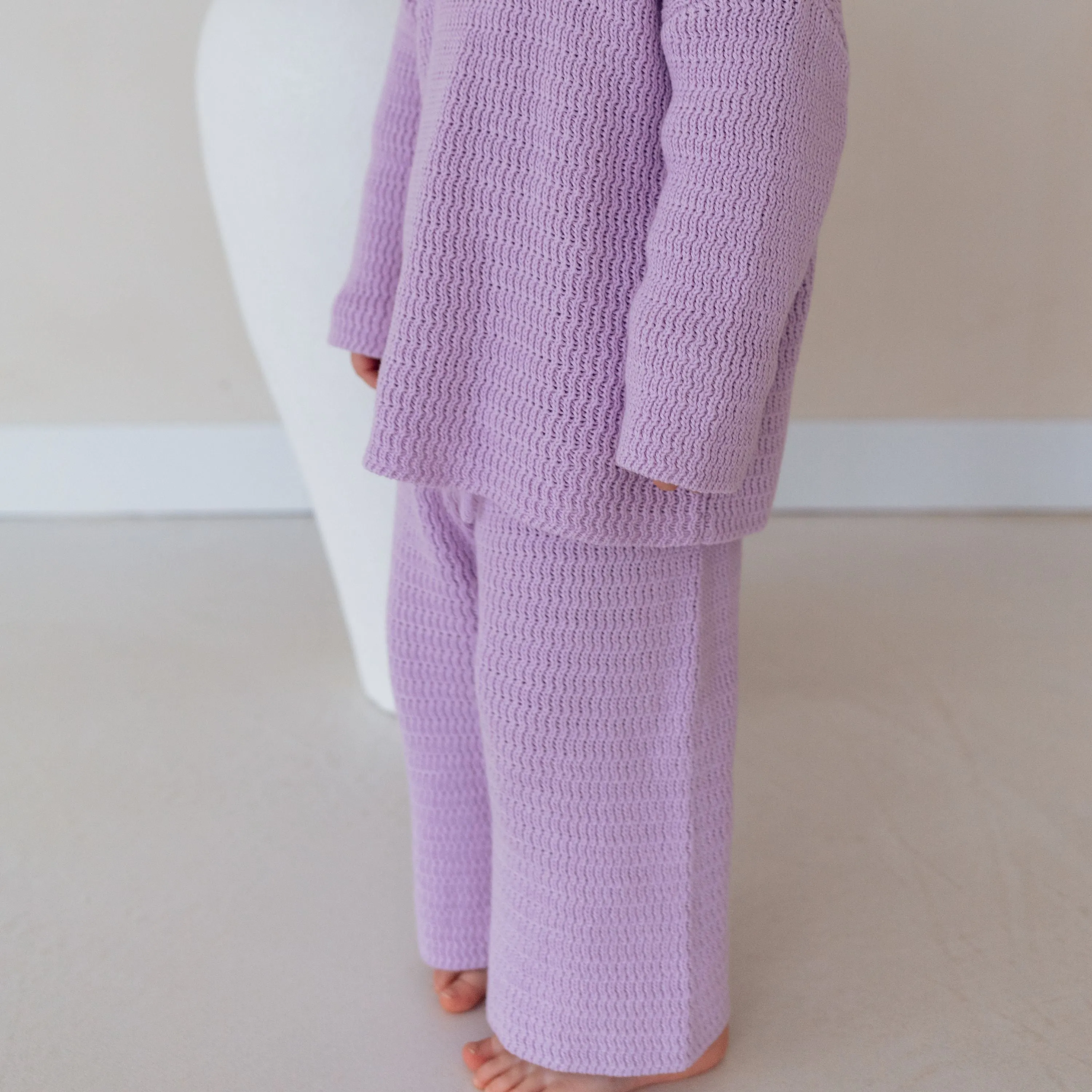 CROPPED PANTS | VIOLET