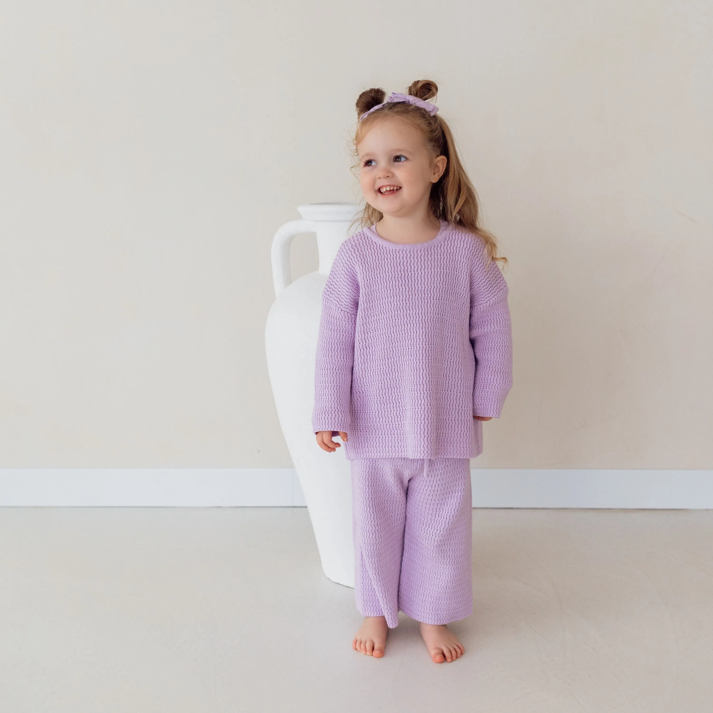 CROPPED PANTS | VIOLET