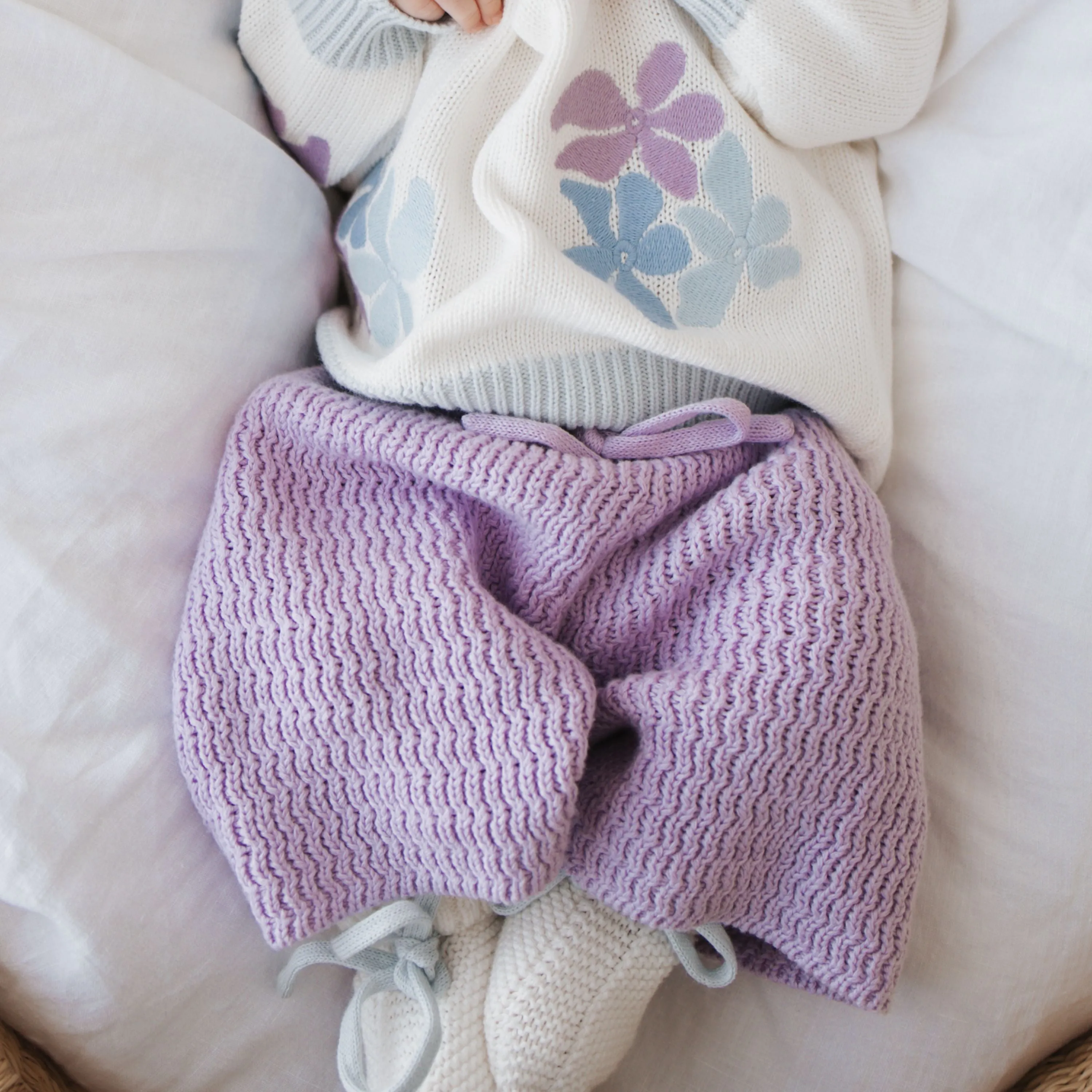 CROPPED PANTS | VIOLET