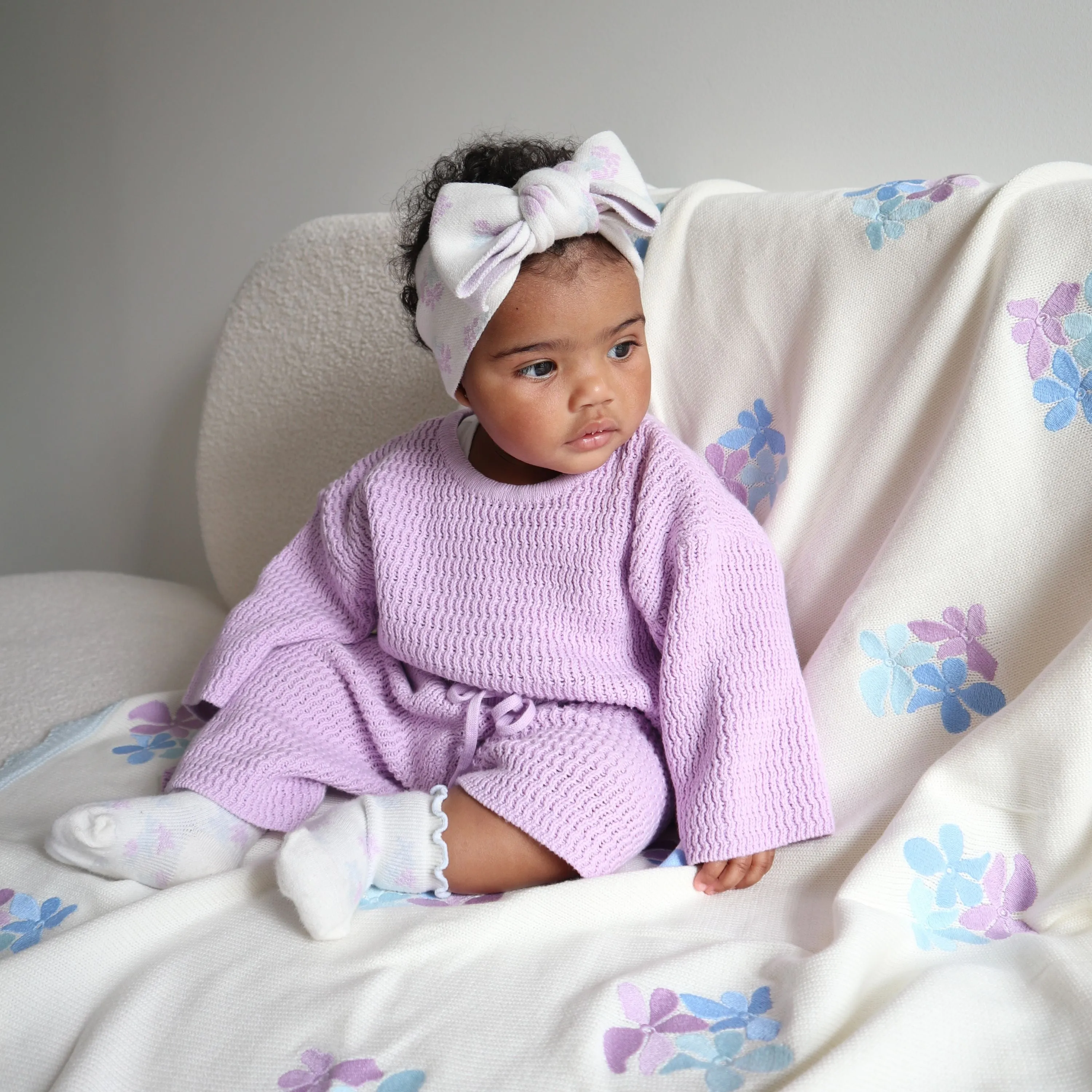 CROPPED PANTS | VIOLET