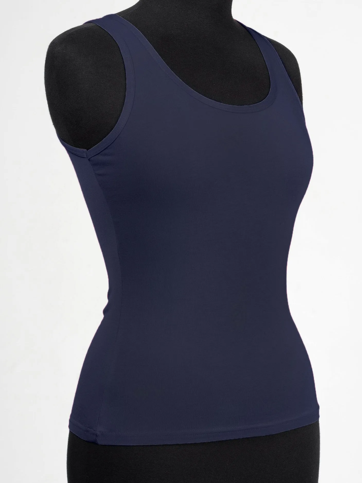 Dark Blue Tank Top