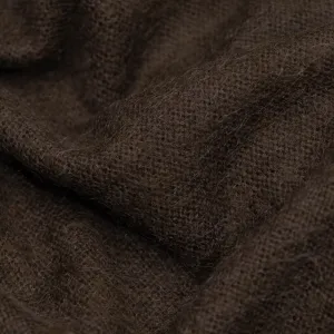 Deadstock Lightweight Alpaca Blend Sweater Knit - Brown