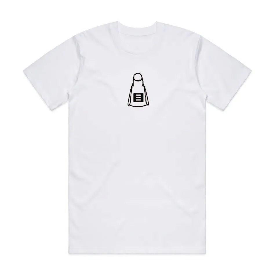 Dream Team Circle Logo Tee White