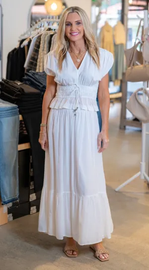 ELAN VICKY TOP - WHITE