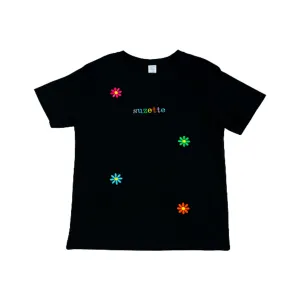 Embroidered Floral Tee - Kids