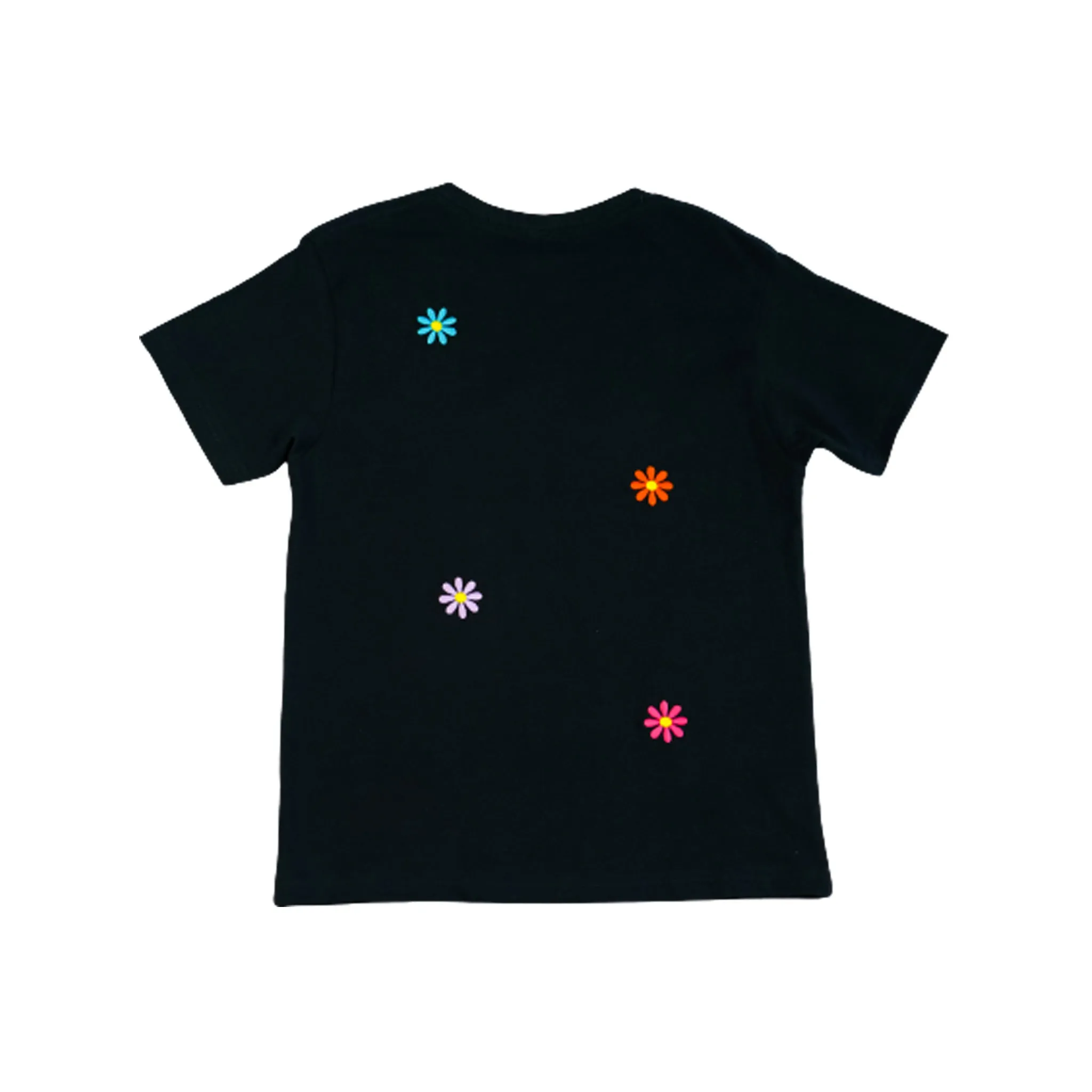Embroidered Floral Tee - Kids