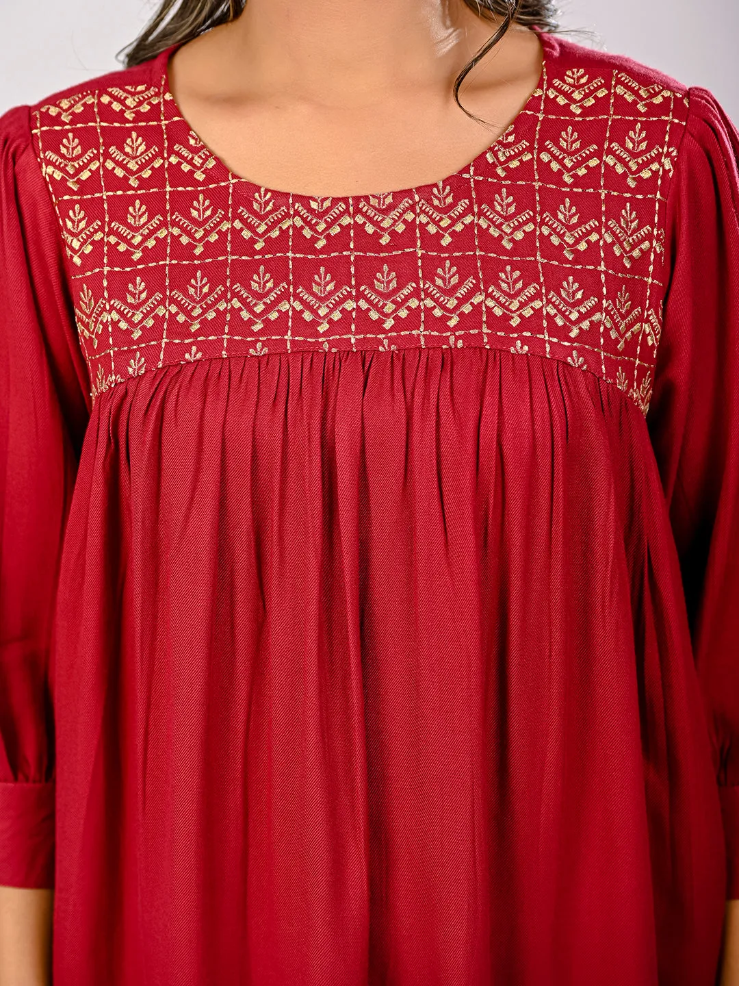 Embroidered Top